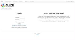 Desktop Screenshot of aleph-ordination.org